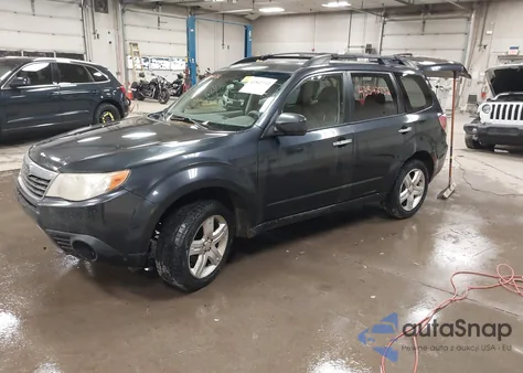 2009 Subaru Forester 2.5X из США, поврежденный, VIN JF2SH63639G783616